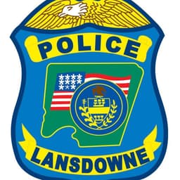 Lansdowne Borough Police Department Badge
