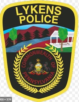 Lykens Borough Police Department Badge