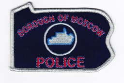 Moscow Borough Police Department Badge