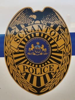 Scranton Police Department Badge