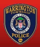 Warrington Township Police Department Badge