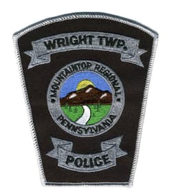 Wright Township Police Department Badge