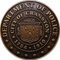Cranston Police Department Badge