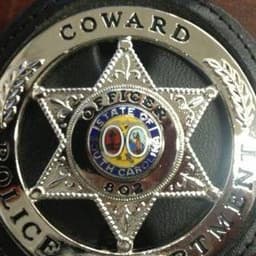Coward Police Department Badge