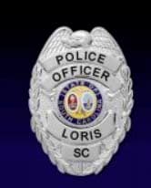 Loris Police Department Badge