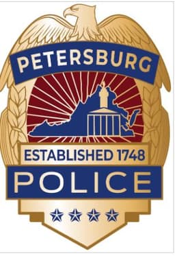 Petersburg Bureau Of Police Badge