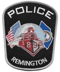 Remington Police Department Badge