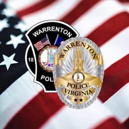 Warrenton Police Department Badge
