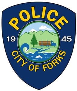 Forks Police Department Badge