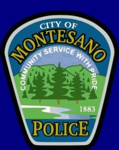 Montesano Police Department Badge