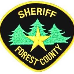 Forest County Sheriffs Office Badge