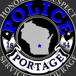 Portage Police Department Badge