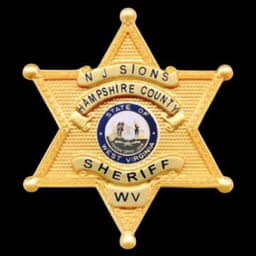Hampshire County Sheriffs Department Badge